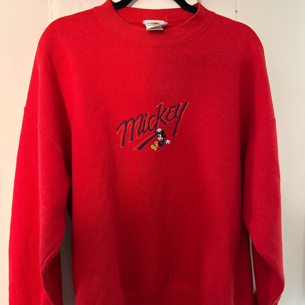 Vintage Disney Mickey & CO “Mickey Mouse” Sweatshirt, Size Medium